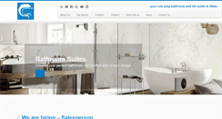 Desktop Screenshot of carinibathrooms.com